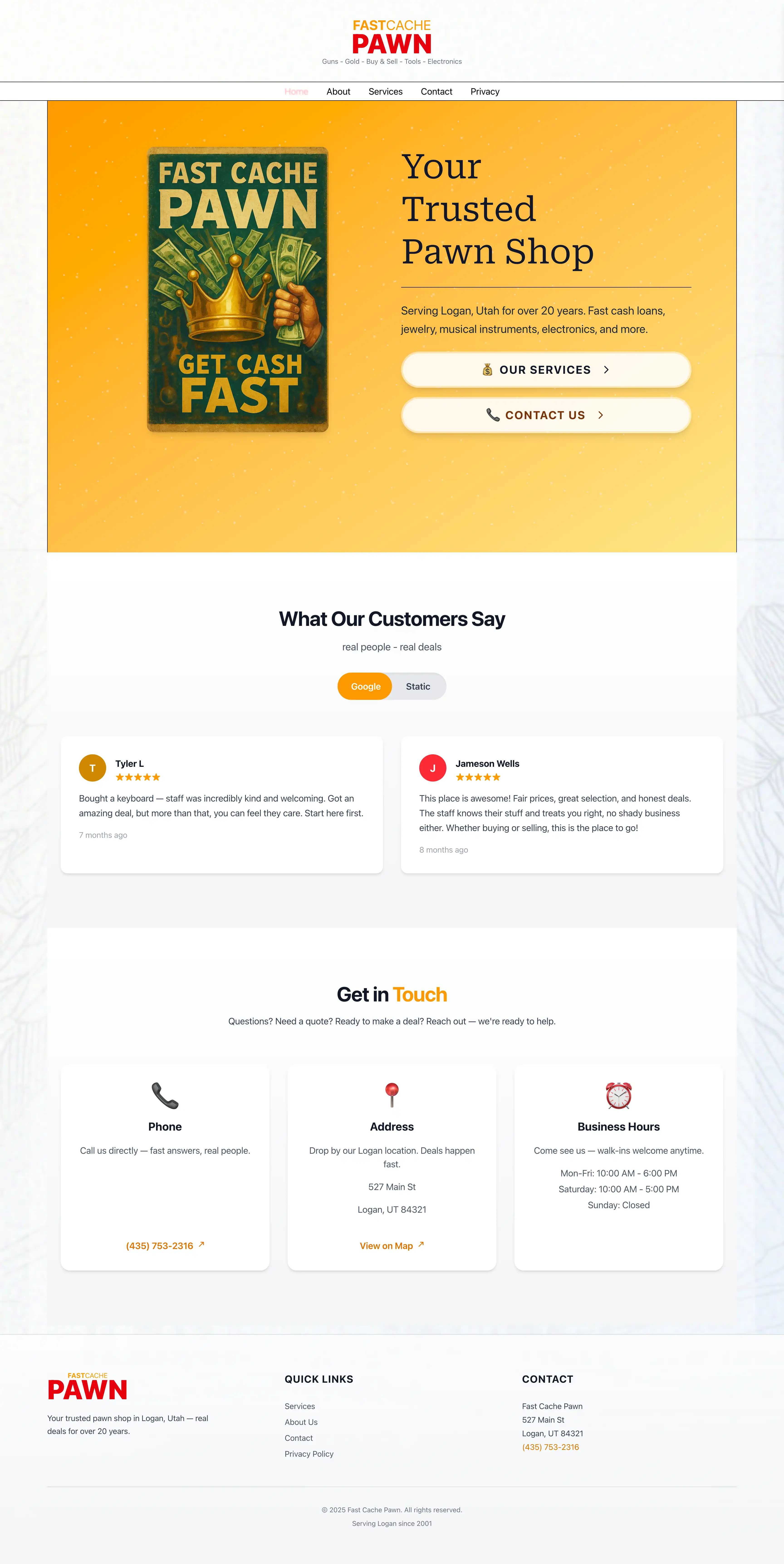 Fast Cache Pawn preview